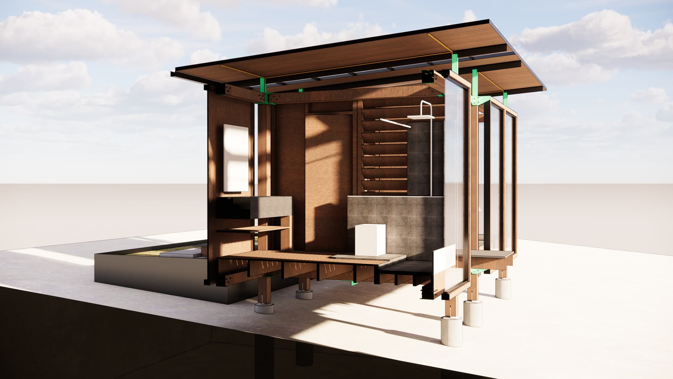Coastal Cabins & Kitchen